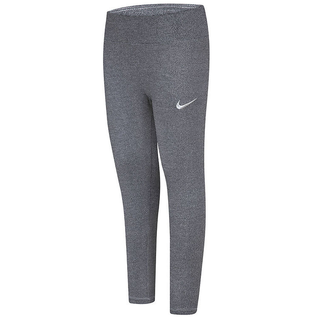 Nike Leggings - Shine - Sort/Silver