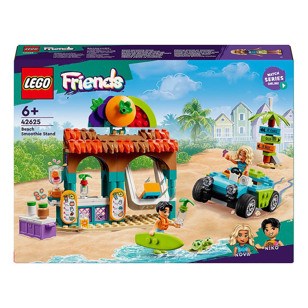 LEGOÂ® Friends - Smoothie-bod Ved Stranden 42625 - 213 Dele