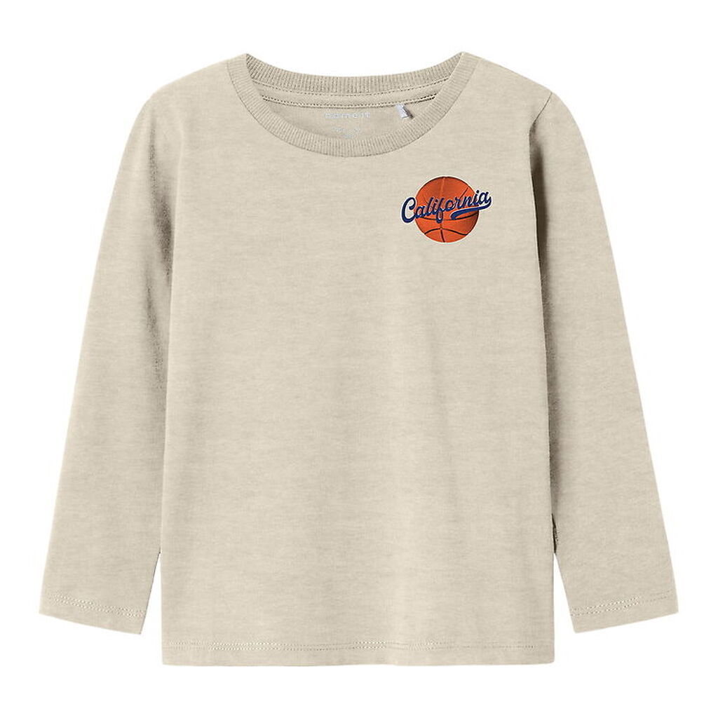 Name It Bluse - NmmKnoxo - Peyote Melange m. Print