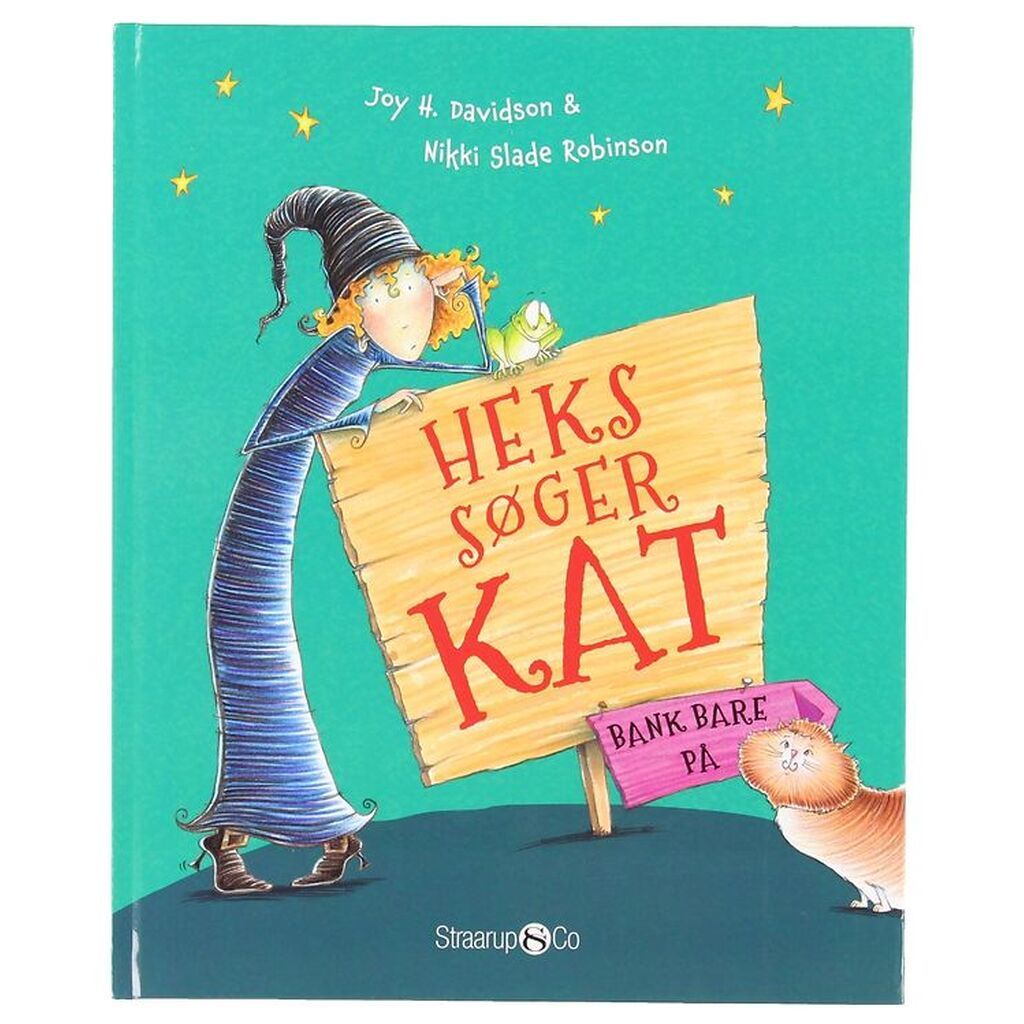 Straarup & Co Bog - Heks Søger Kat - Dansk