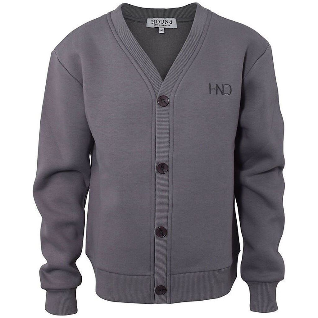 Hound Cardigan - Sweat - Grey