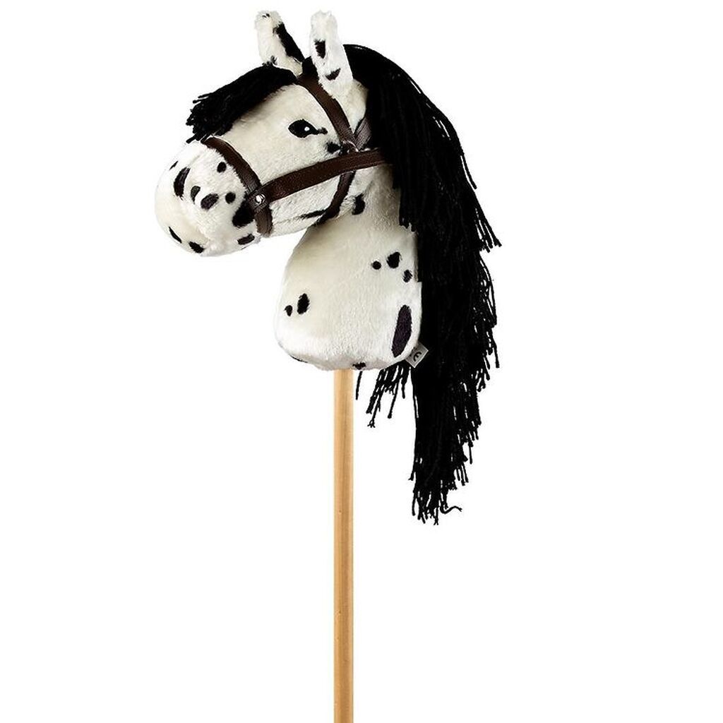 by ASTRUP Kæphest - 68 cm - Hvid m. Prikker