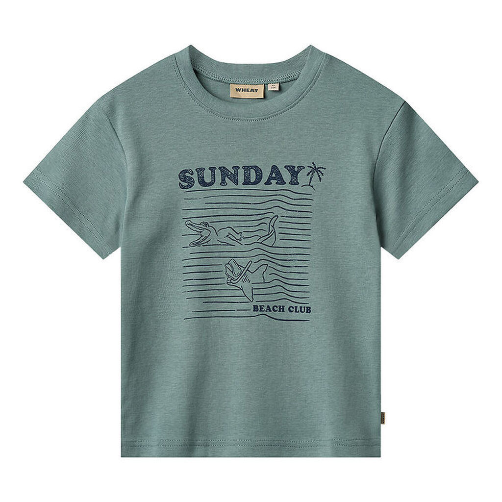 Wheat T-shirt - Seb - Stormy Sea m. Print