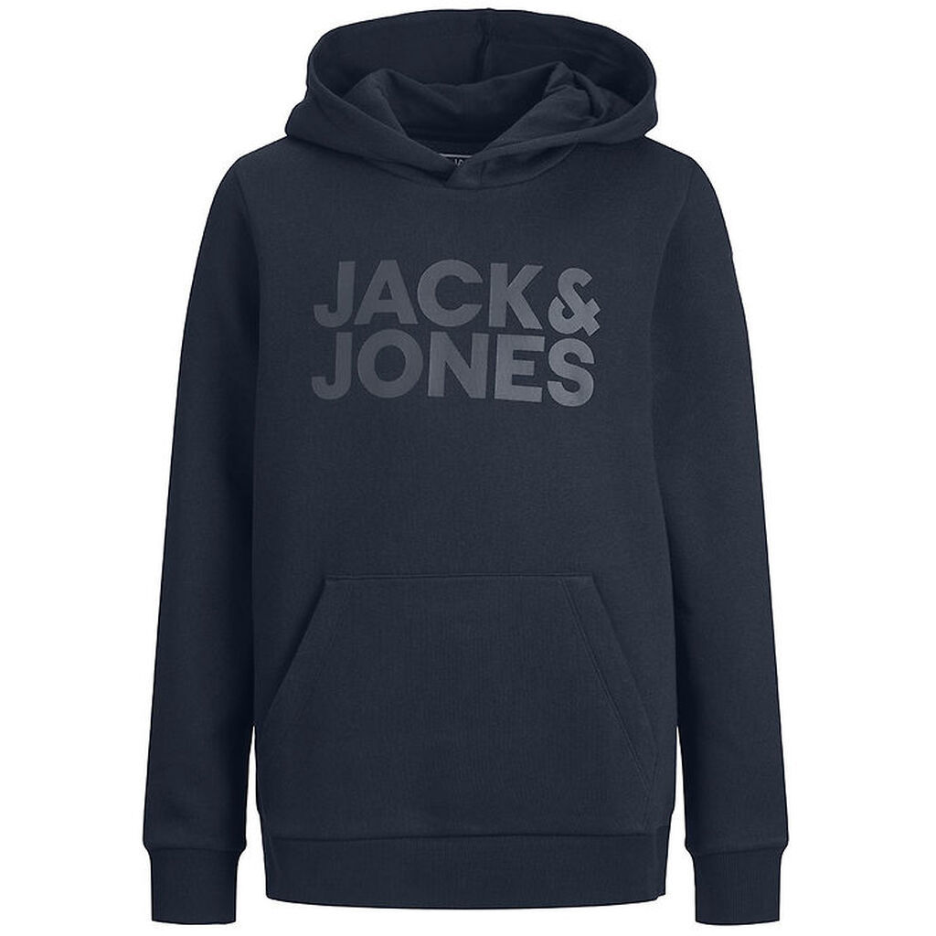 Jack & Jones Hættetrøje - JjeCorp Noos - Navy Blazer/JR/Large Pr