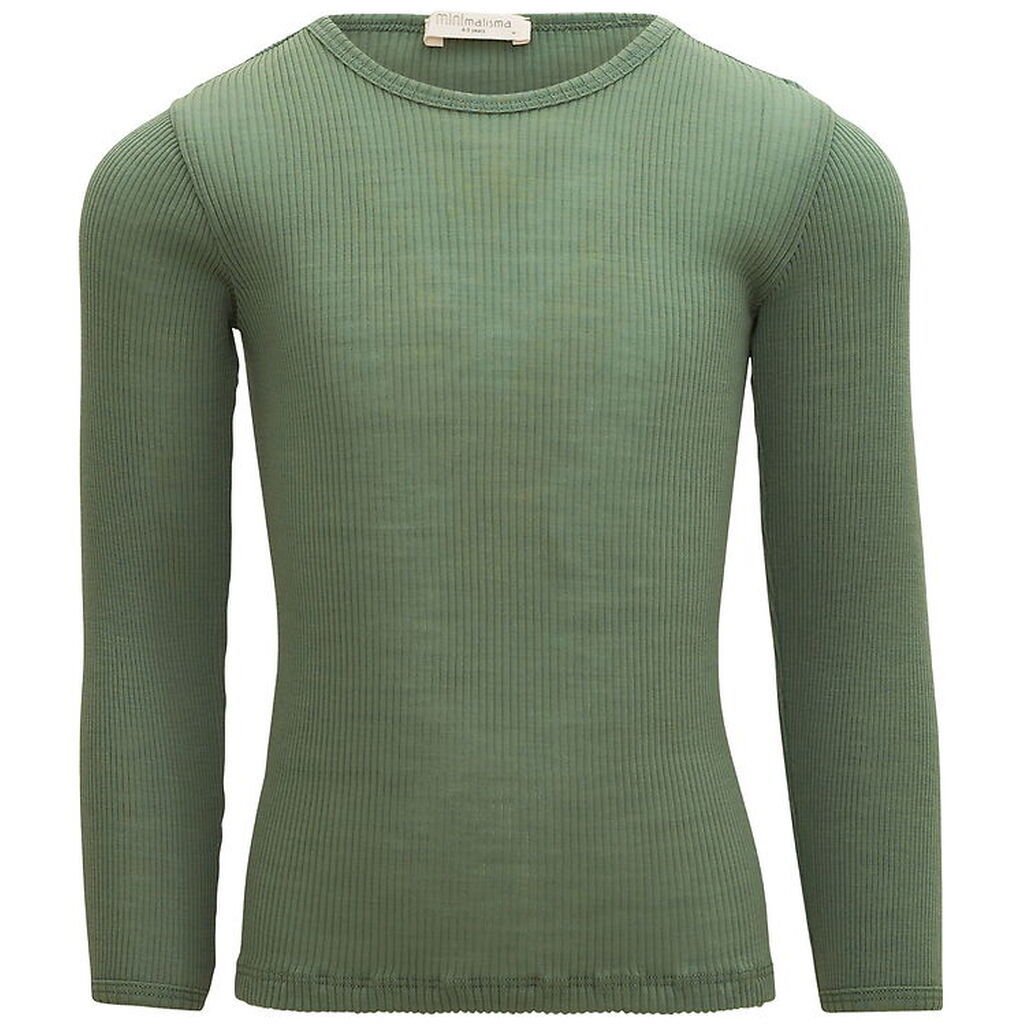 Minimalisma Bluse - Atlantic - Uld - Greenery