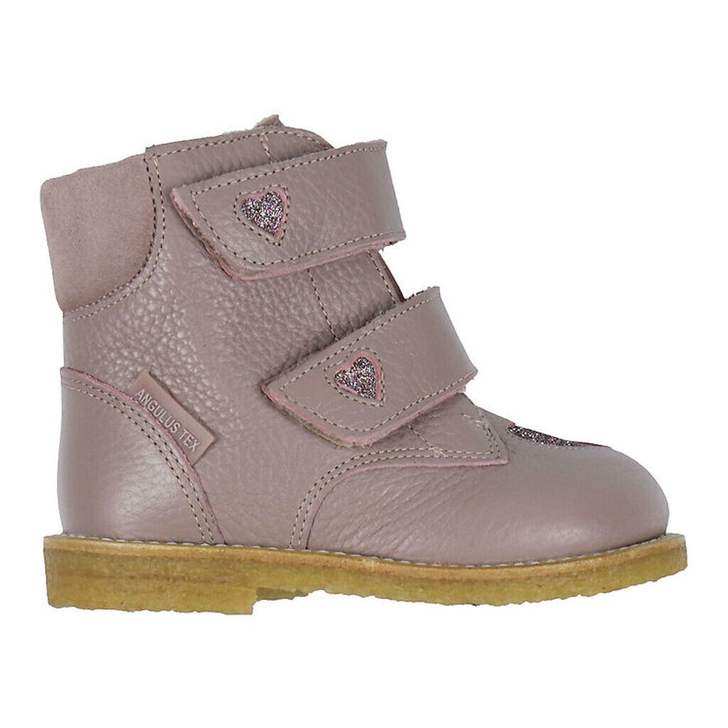 Angulus Vinterstøvler - Tex - Faded Rose/Multi Glitter