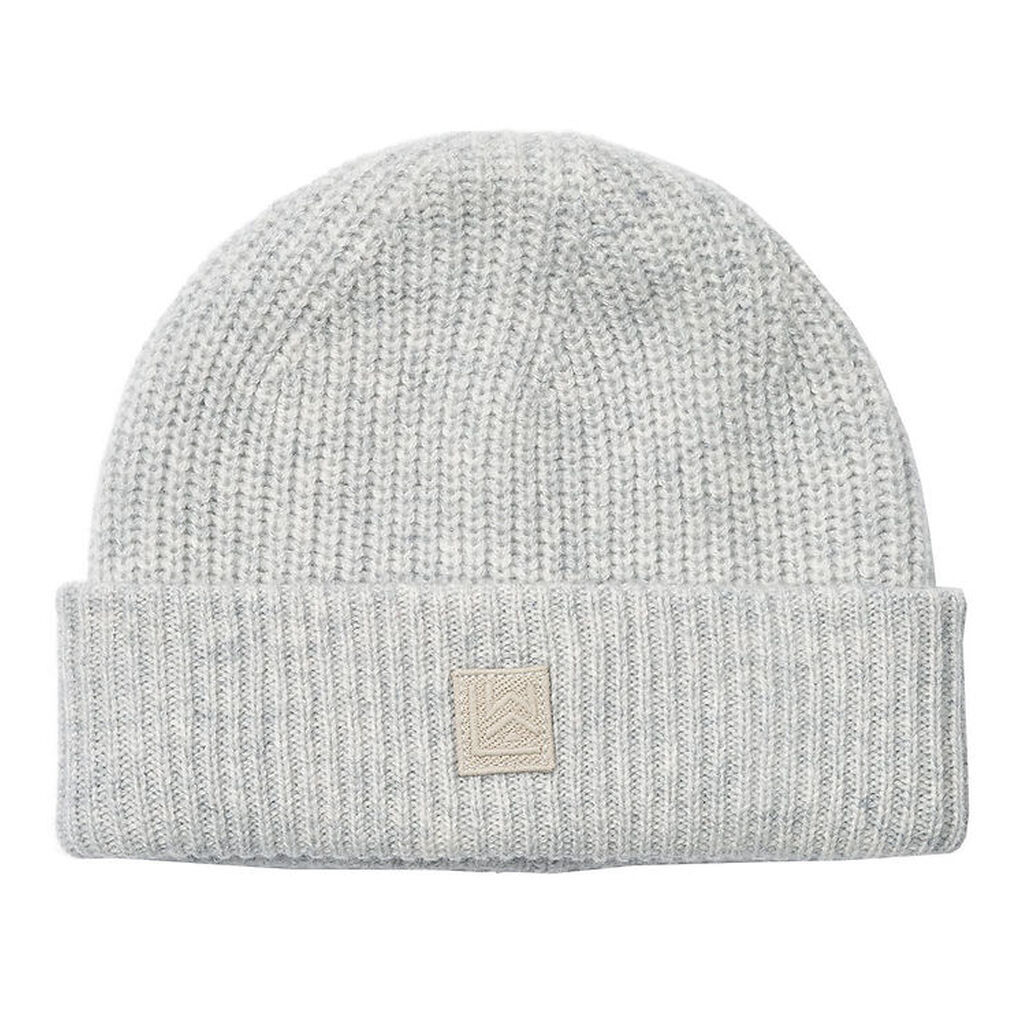 Liewood Hue - Strik - Beanie - Light Grey Melange