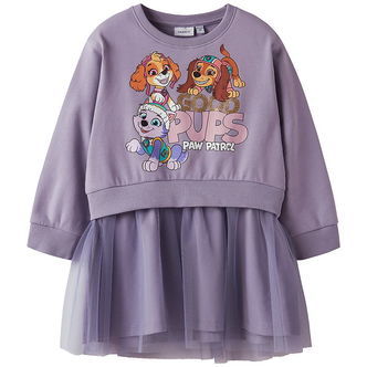 Name It Kjole - NmfJara - Paw Patrol - Lavender Gray