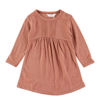 Joha Kjole - Uld - Rød/Brun