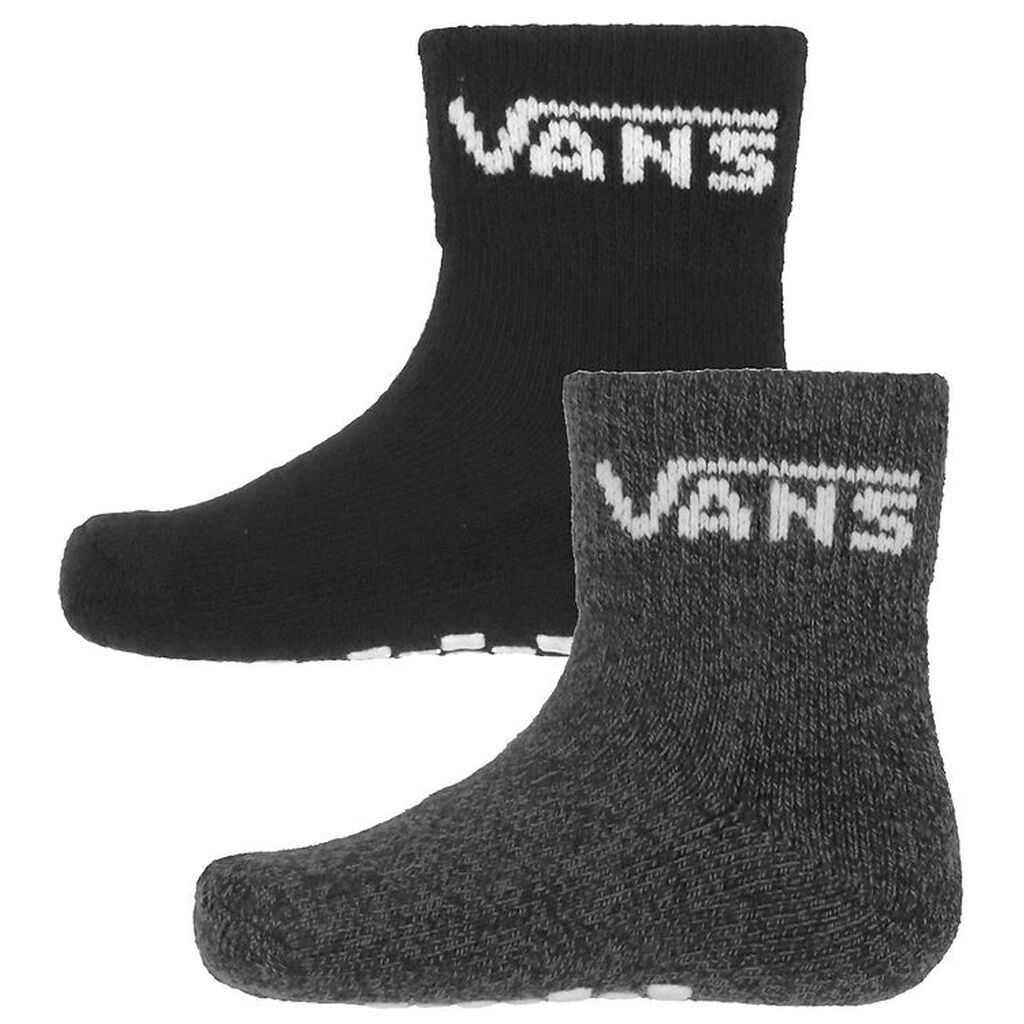 Vans Skridsikre Strømper - 2-pak - Sort/Grå
