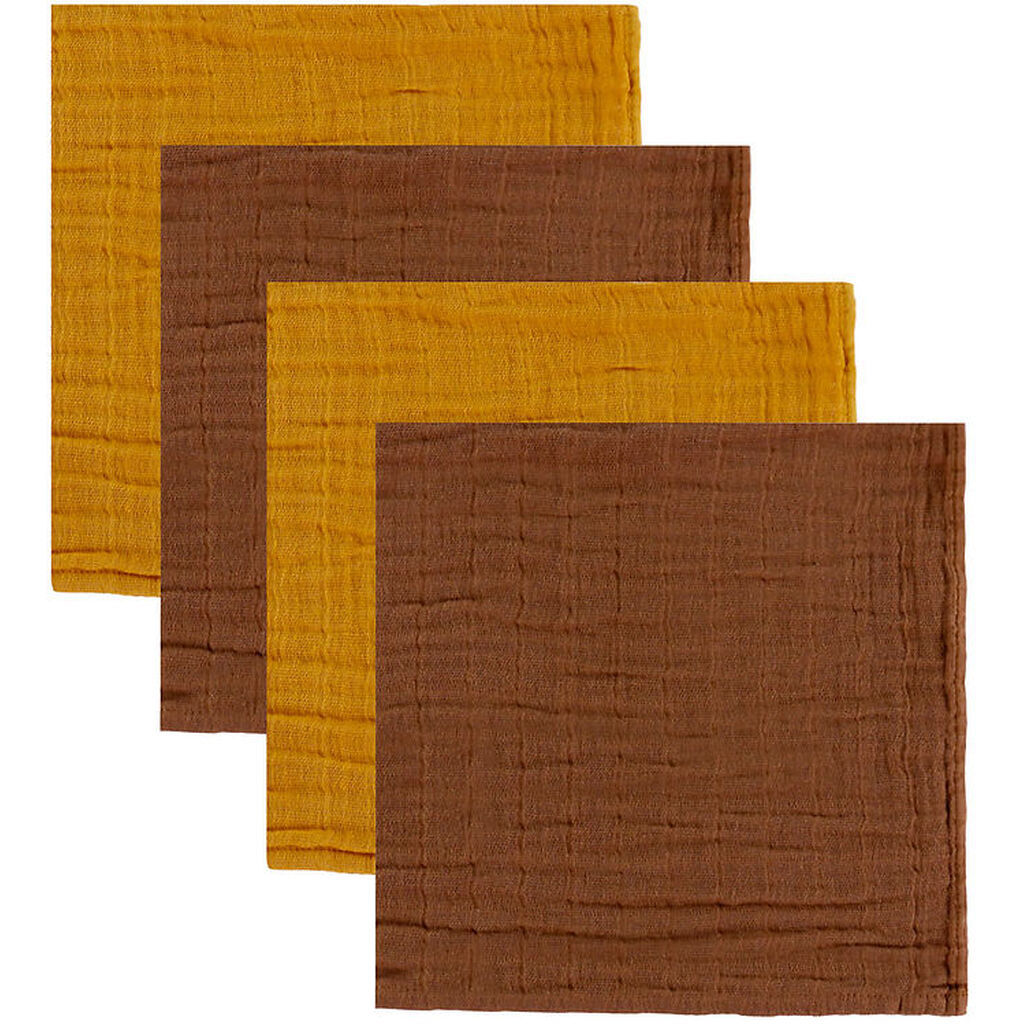 Pippi Stofbleer - 4-pak - 65x65 - Tortoise Shell