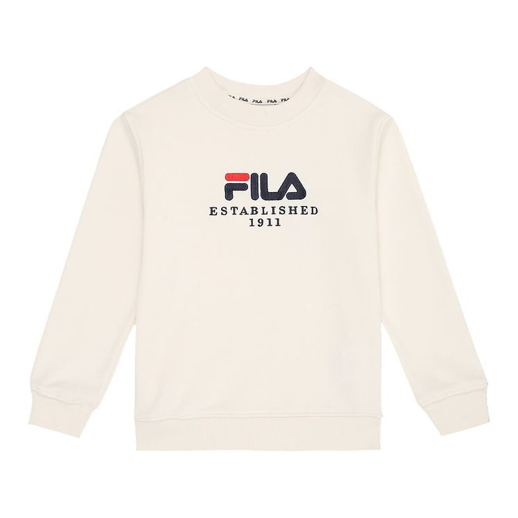 Fila Sweatshirt - Benna - Egret m. Logo
