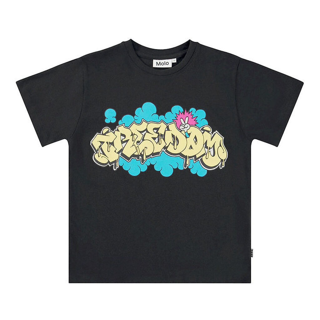 Molo T-shirt - Rodney - Sort m. Print