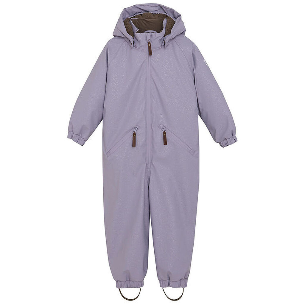 En Fant Flyverdragt - PU - Lavender Aura m. Glimmer