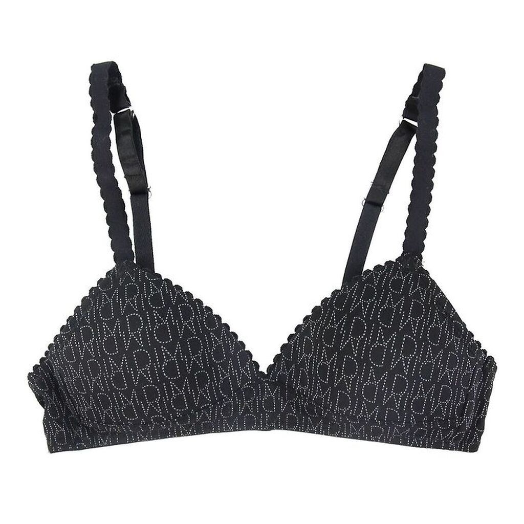 DIM BH u. Bøjle - Mikrofiber - Sort m. Logo