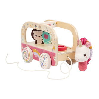 Lilliputiens Træklegetøj - Lena Magic Twist Bus
