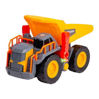 Dickie Toys Arbejdsmaskine - Power Dump Truck - Lys/Lyd