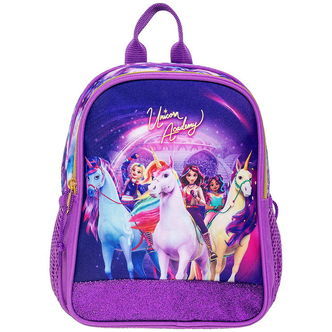 Unicorn Academy Rygsæk - Small - Lilla/Glitter
