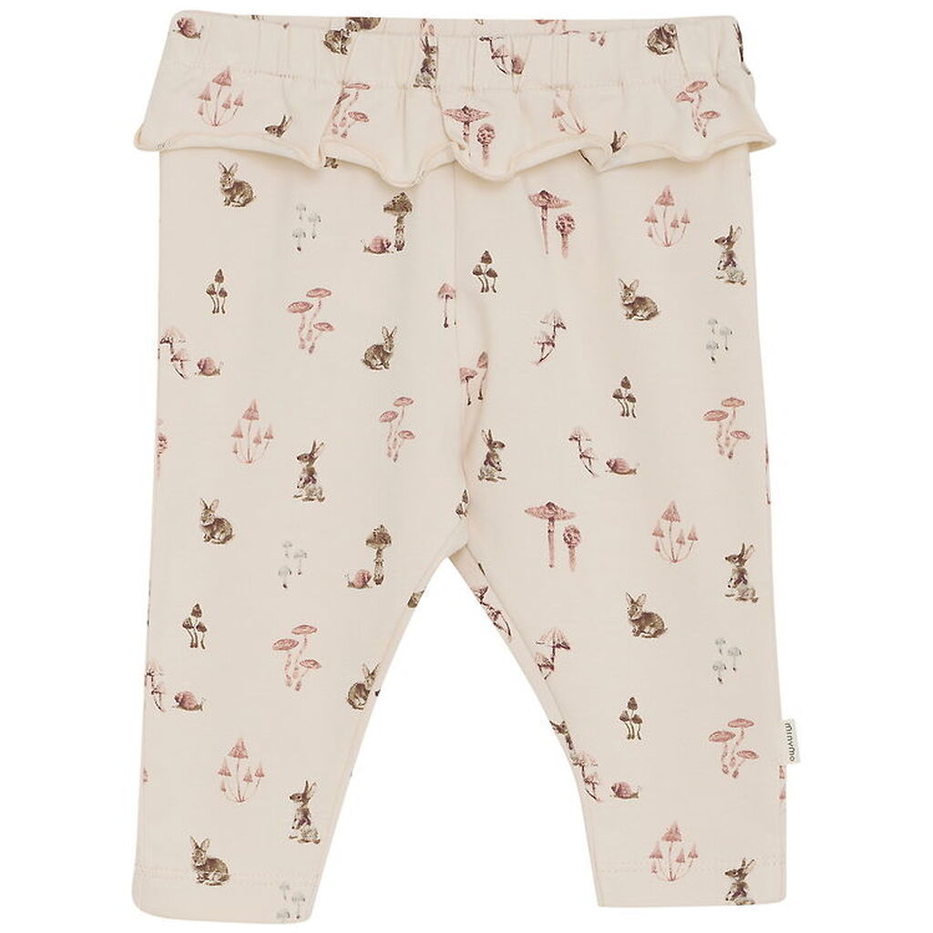 Minymo Leggings - AOP - Sandshell