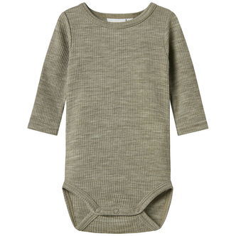 Name It Body l/æ - Uld - Rib - Noos - NbnWax - Dried Sage
