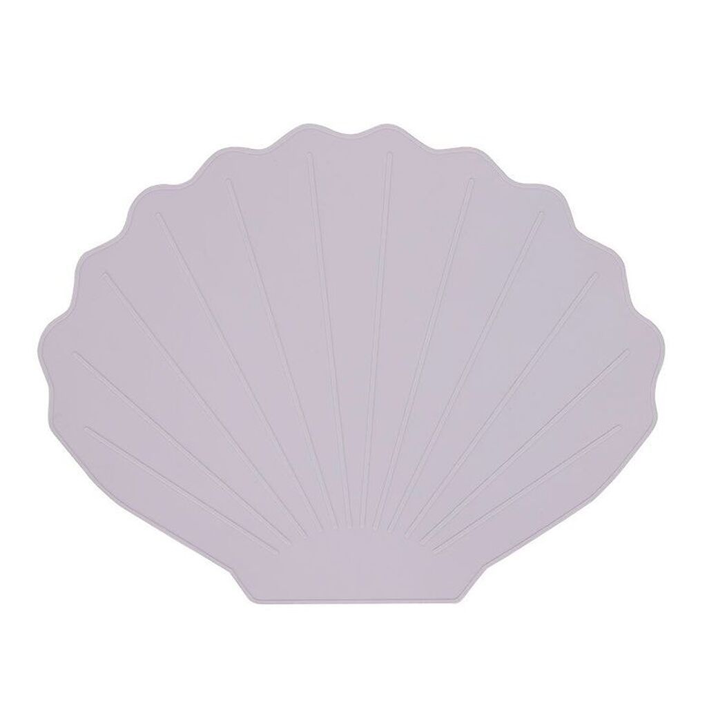 OYOY Dækkeserviet - Silikone - Scallop - Lavender