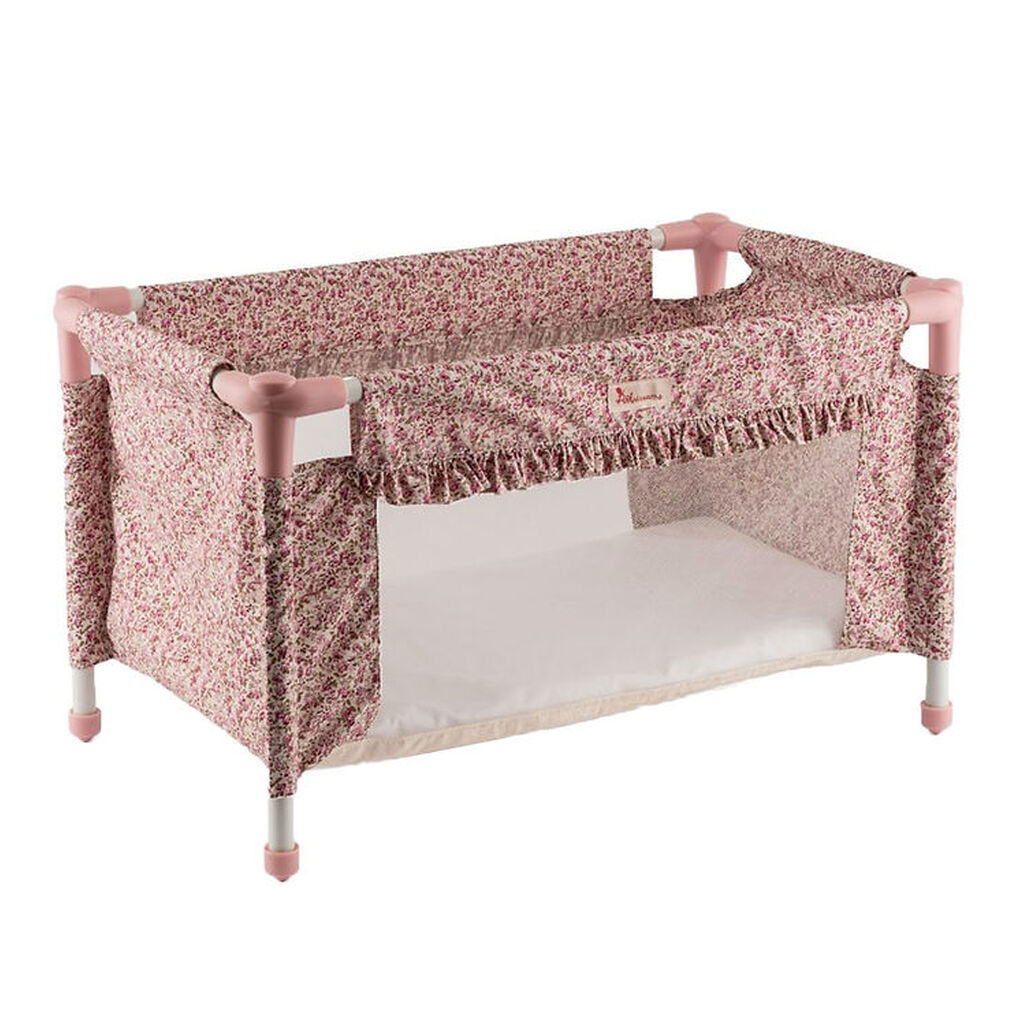 Asi Dukketilbehør - Rejseseng - 36-46 cm - Rosa