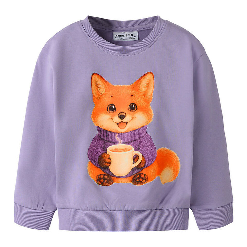 Name It Sweatshirt - NmfVotea - Heirloom Lilac/Fox
