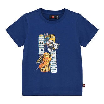 LEGOÂ® Ninjago T-shirt - LWTano 132 - Dark Blue m. Print