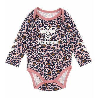 Hummel Body l/æ - hmlMarie - Pale Mauve m. Leopardprint/Logo