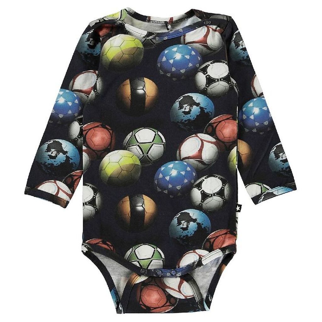 Molo Body l/æ - Foss - Footballs Blue