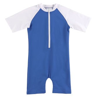 Petit Crabe Badeheldragt - Multicolor - UV50+ - Sapphire/White