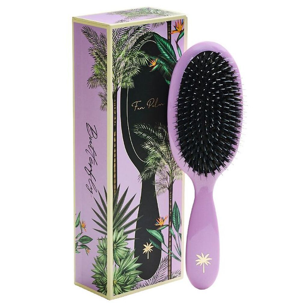 Fan Palm Hårbørste - Medium - Butterfly