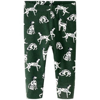 Name It Leggings - NbmKian - Deep Forest/Cloud Dancer