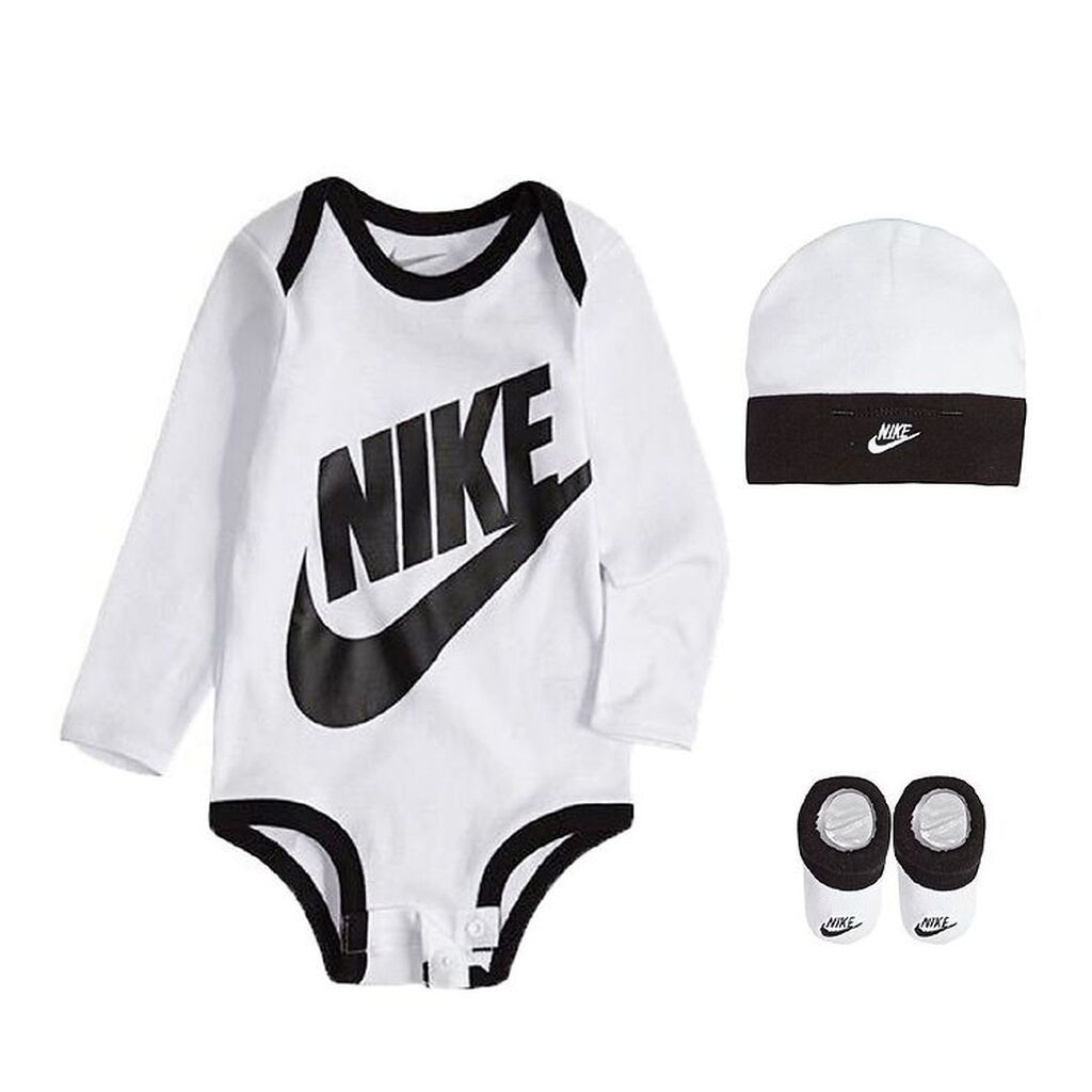 Nike Gaveæske - Body l/æ/Hue/Strømper - Futura - Hvid