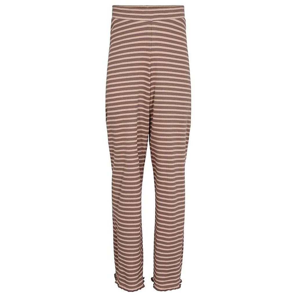 Sofie Schnoor Girls Bukser - Stribet - Warm Brown
