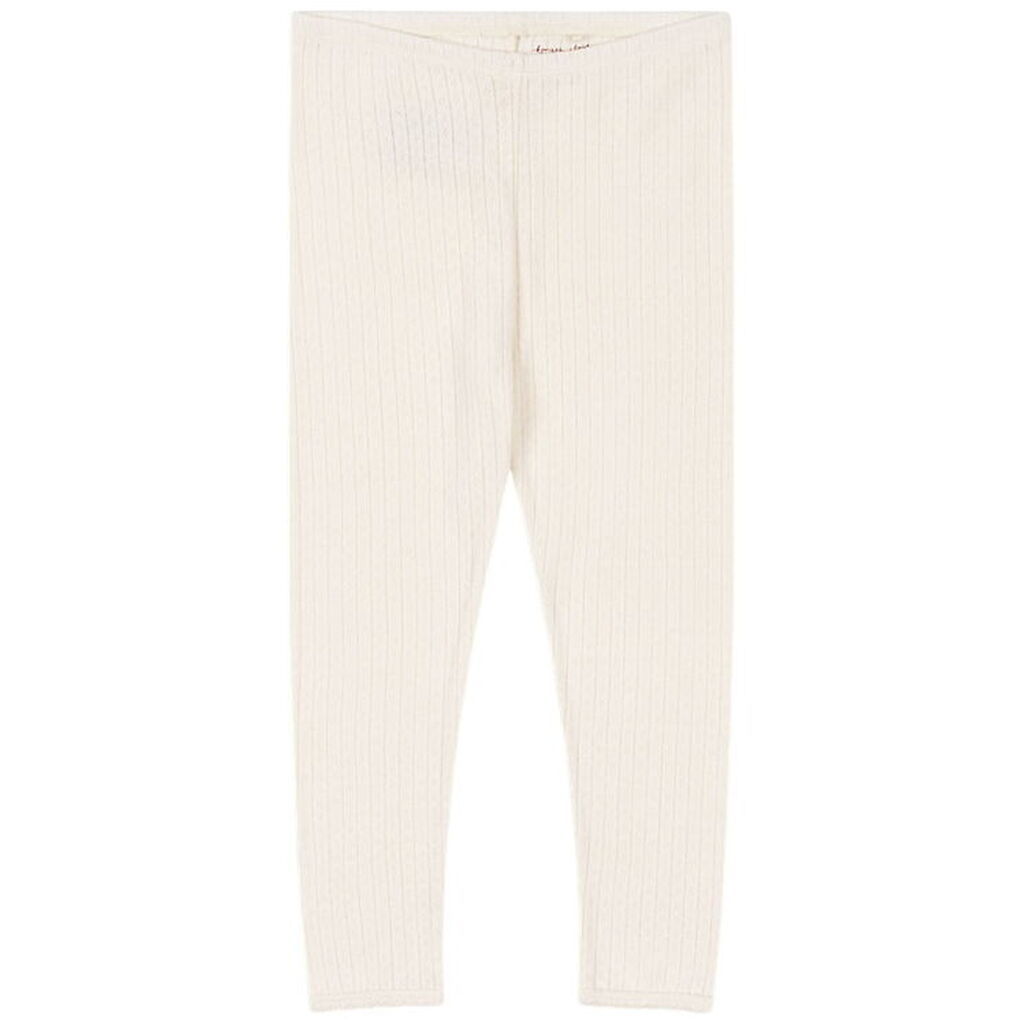 Konges Sløjd Leggings - Rib - Minnie - Antique White