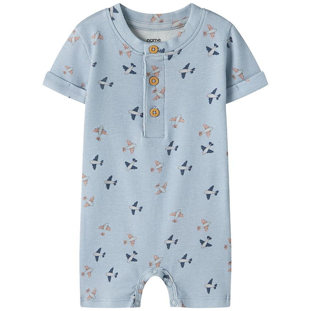 Name It Sommerdragt - Bomuld/Modal - NbmHop - Blue Fog