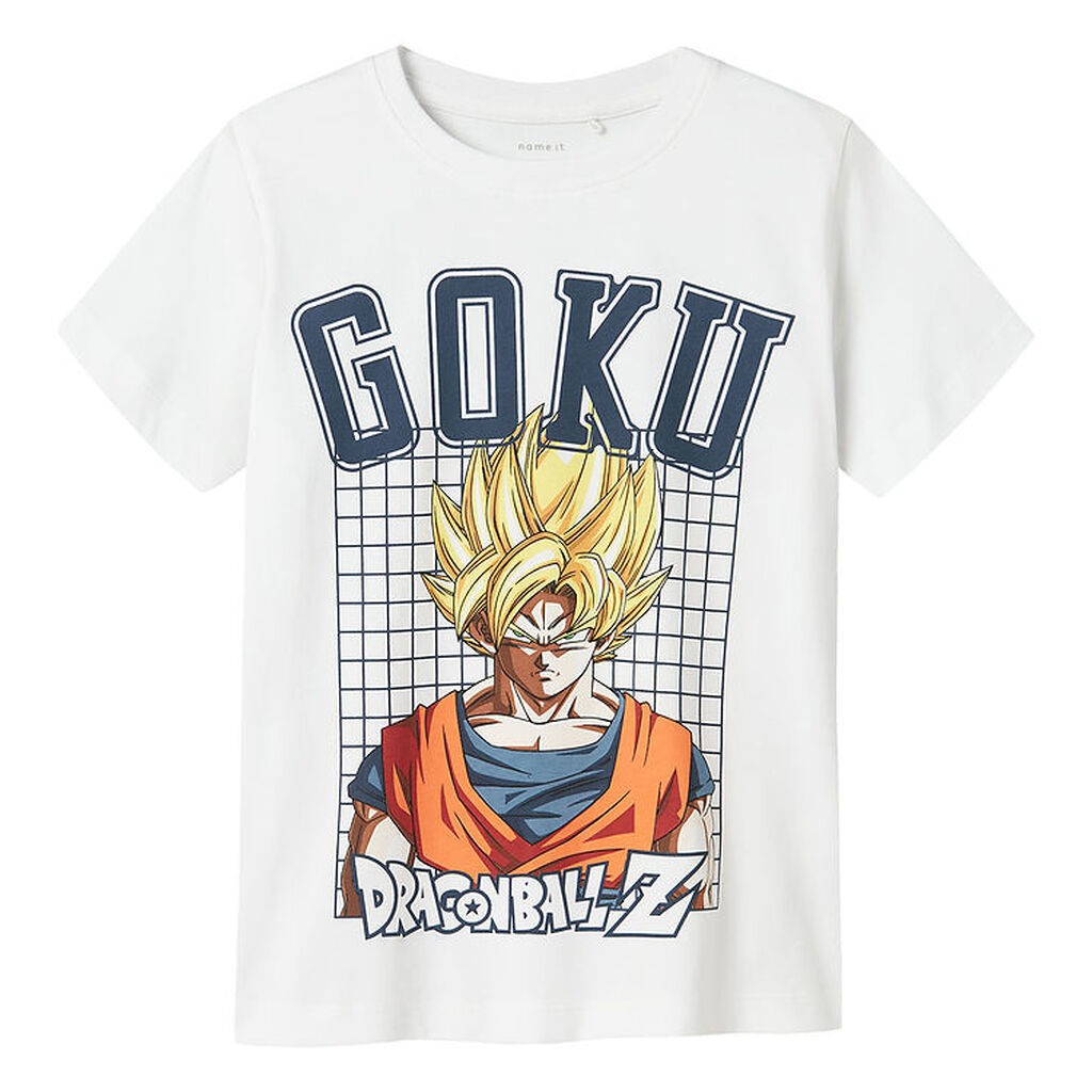 Name It T-shirt - Noos - NkmDrue Dragonb - Bright White m. Print