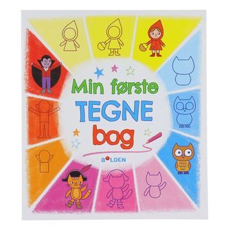 Forlaget Bolden Bog - Min Første Tegnebog - Dansk