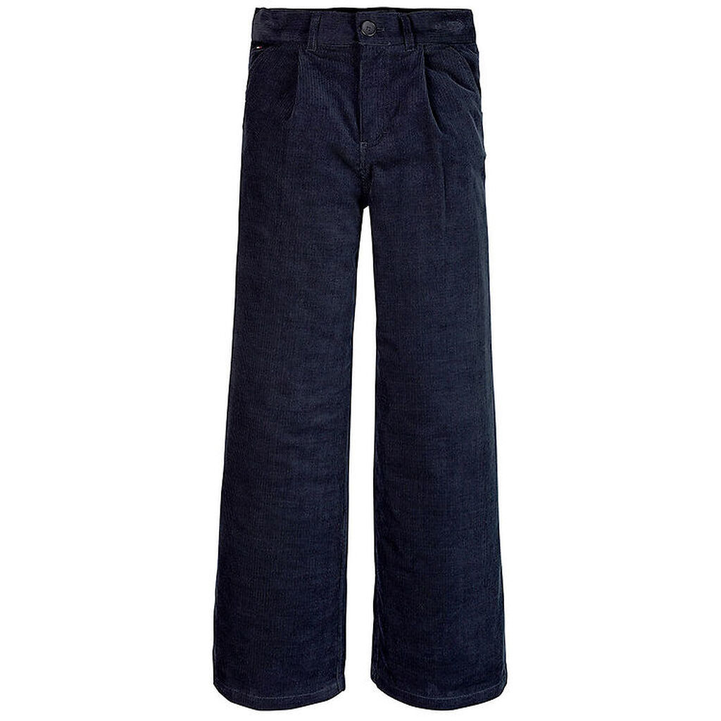 Tommy Hilfiger Fløjlsbukser - Wide - Desert Sky