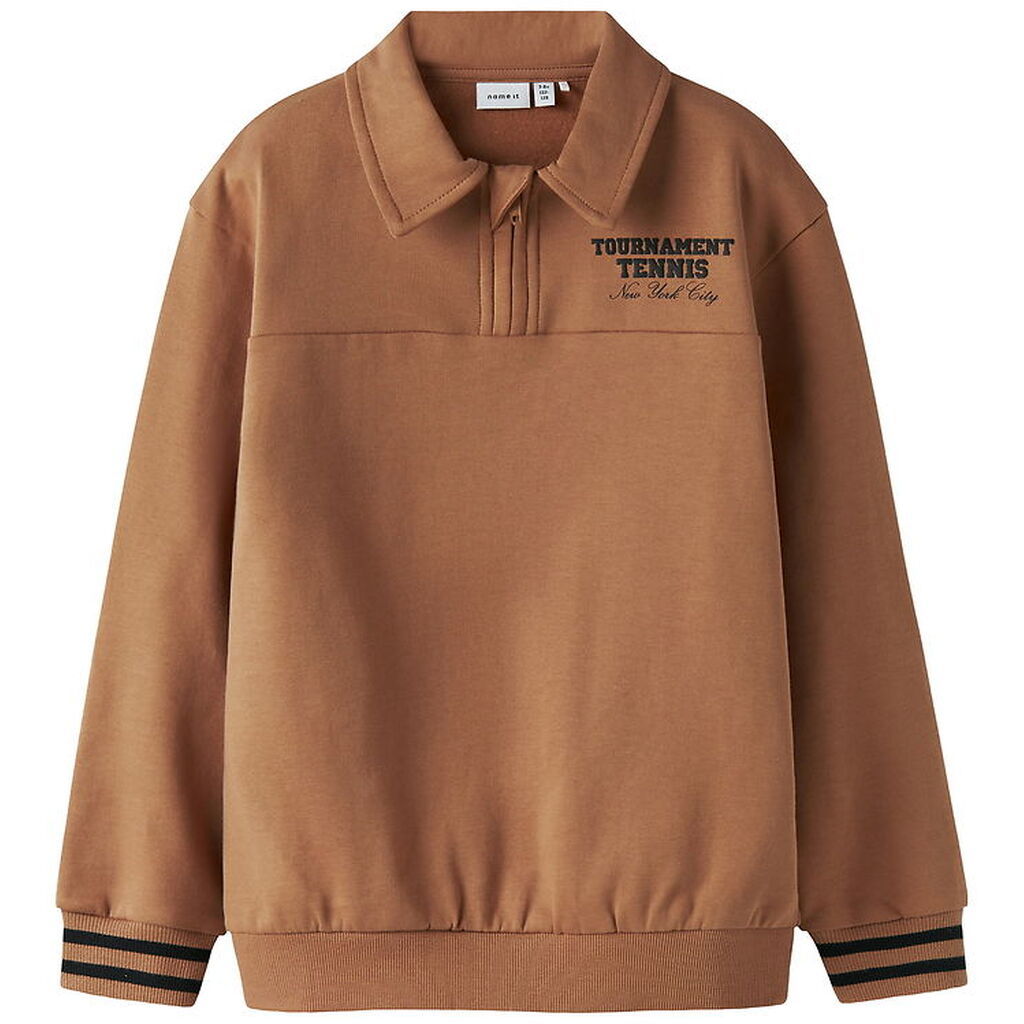 Name It Sweatshirt - Polo - NkmTrent - Toastet Coconut