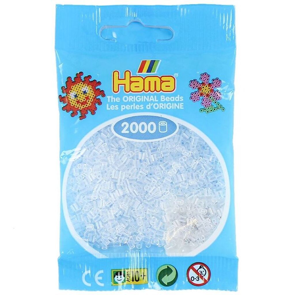 Hama Mini Perler - 2000 stk. - 19 Klar