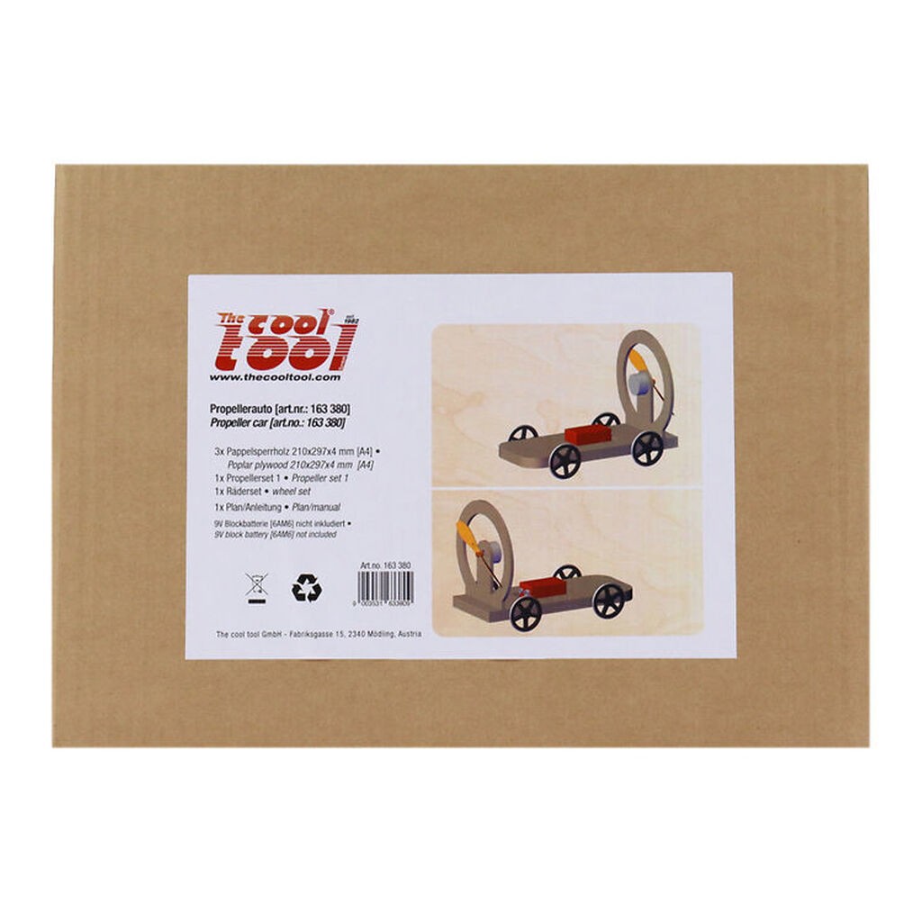 The Cool Tool Materialepakke til Maskinsystem - Propelbil