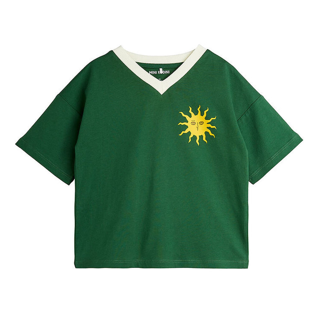 Mini Rodini T-shirt - Grøn m. Sol