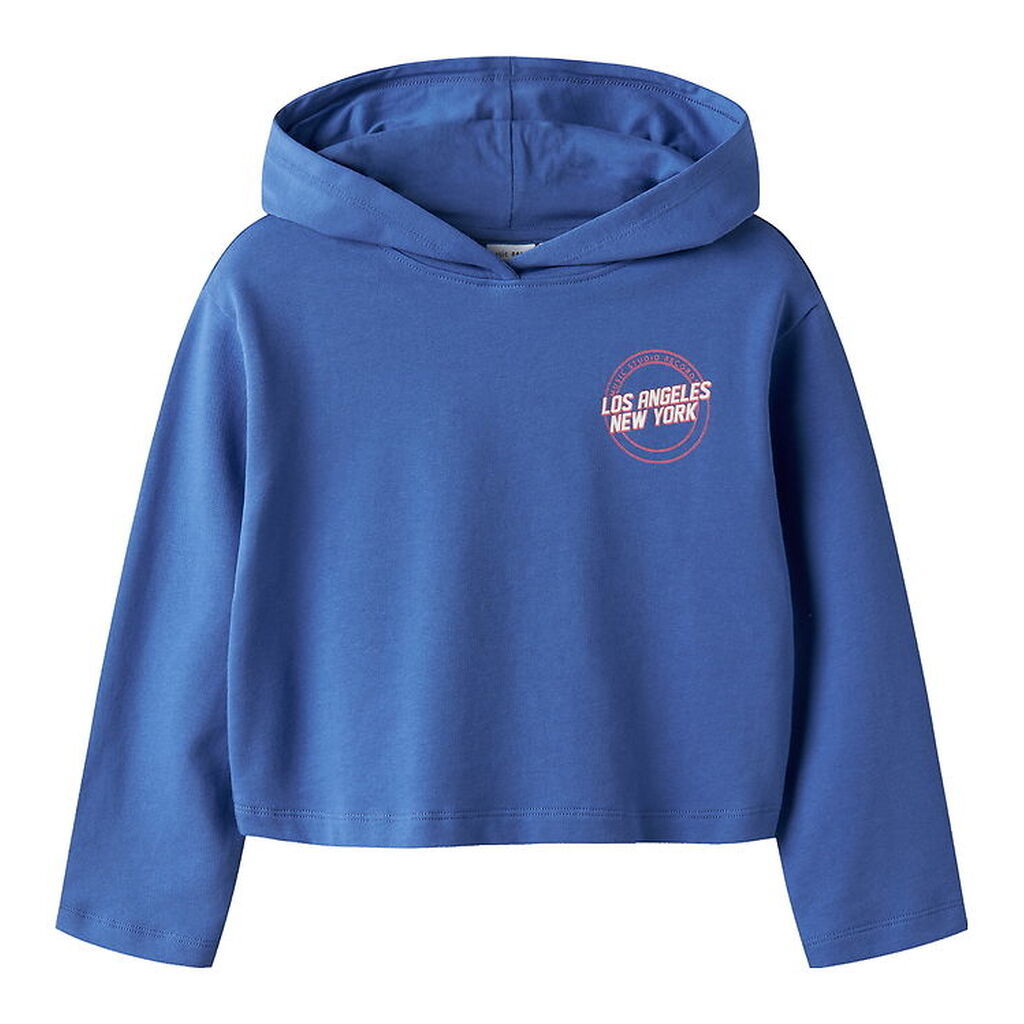 Name It Hættetrøje - NkfViala - Amparo Blue/Music Studio