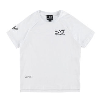 EA7 T-shirt - Hvid m. Sort