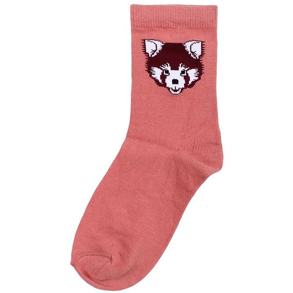 DYR-Cph Strømper - DYRGalop - Old Rose Rød Panda