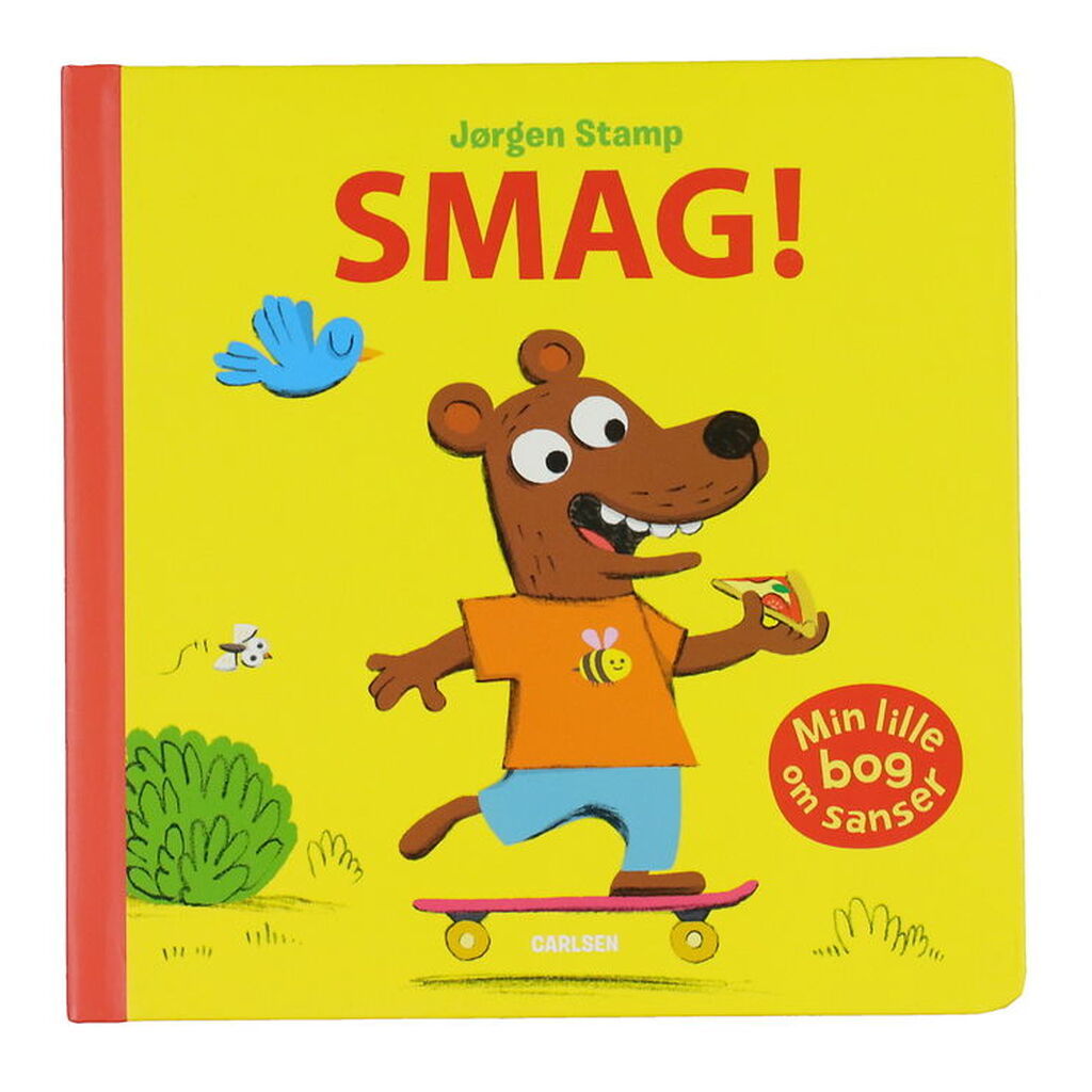 Forlaget Carlsen Bog - Smag! - Min Lille Bog Om Sanser - Dansk