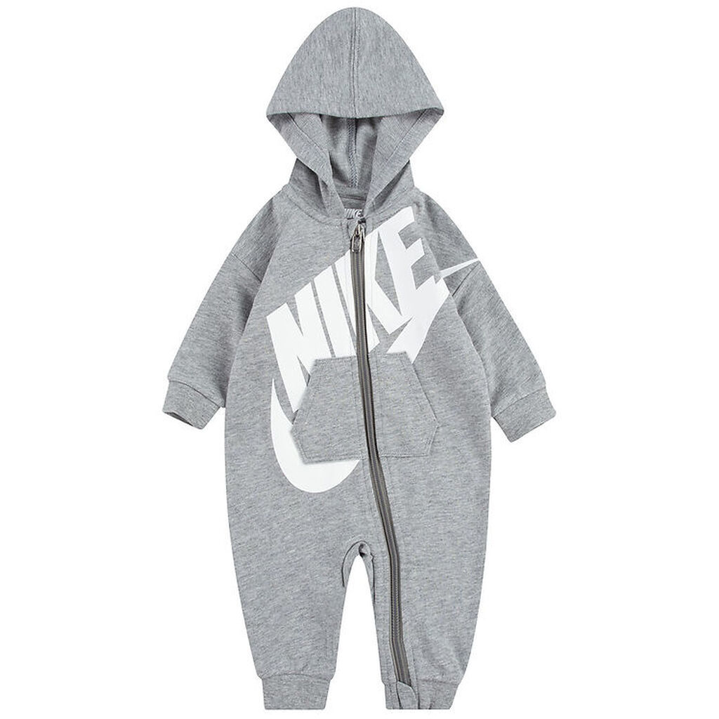 Nike Heldragt - Gråmeleret m. Hvid