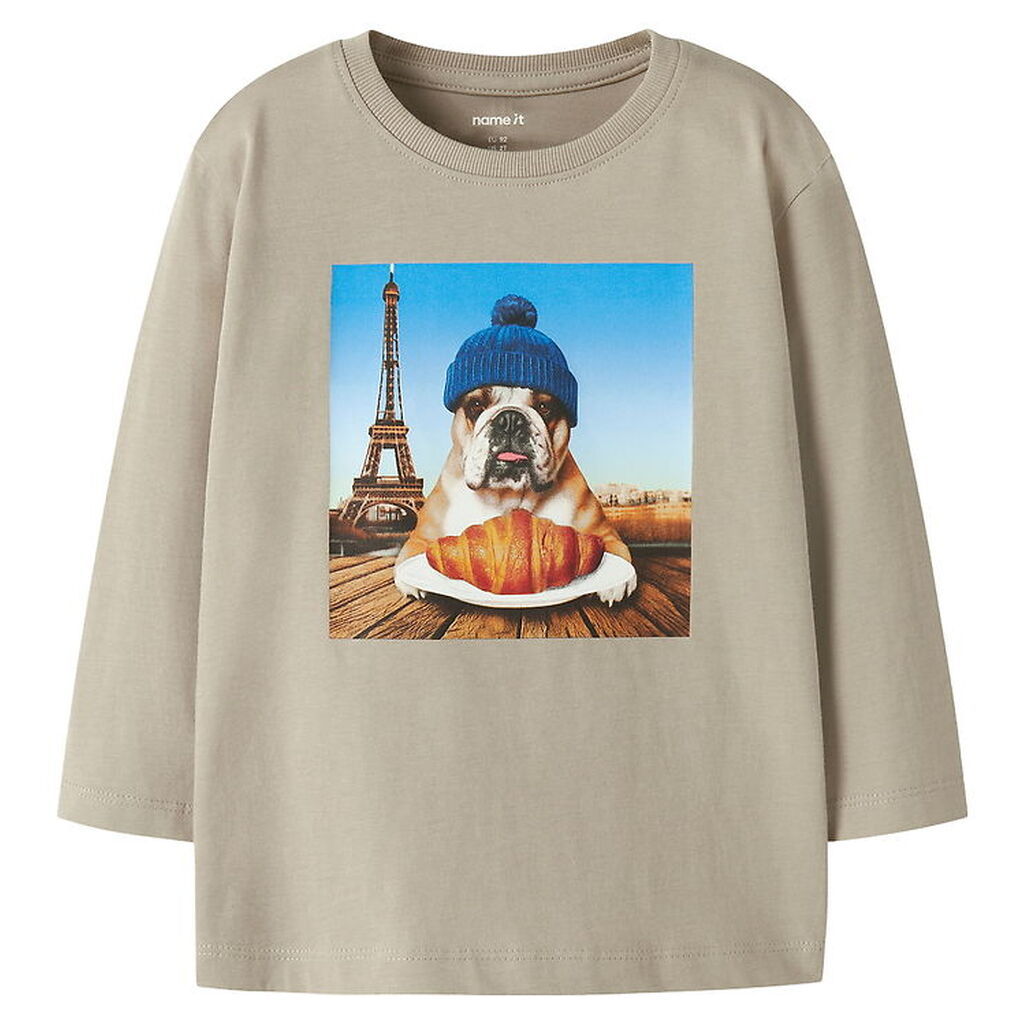 Name It Bluse - NmmVoto - Island Fossil/Dog Paris